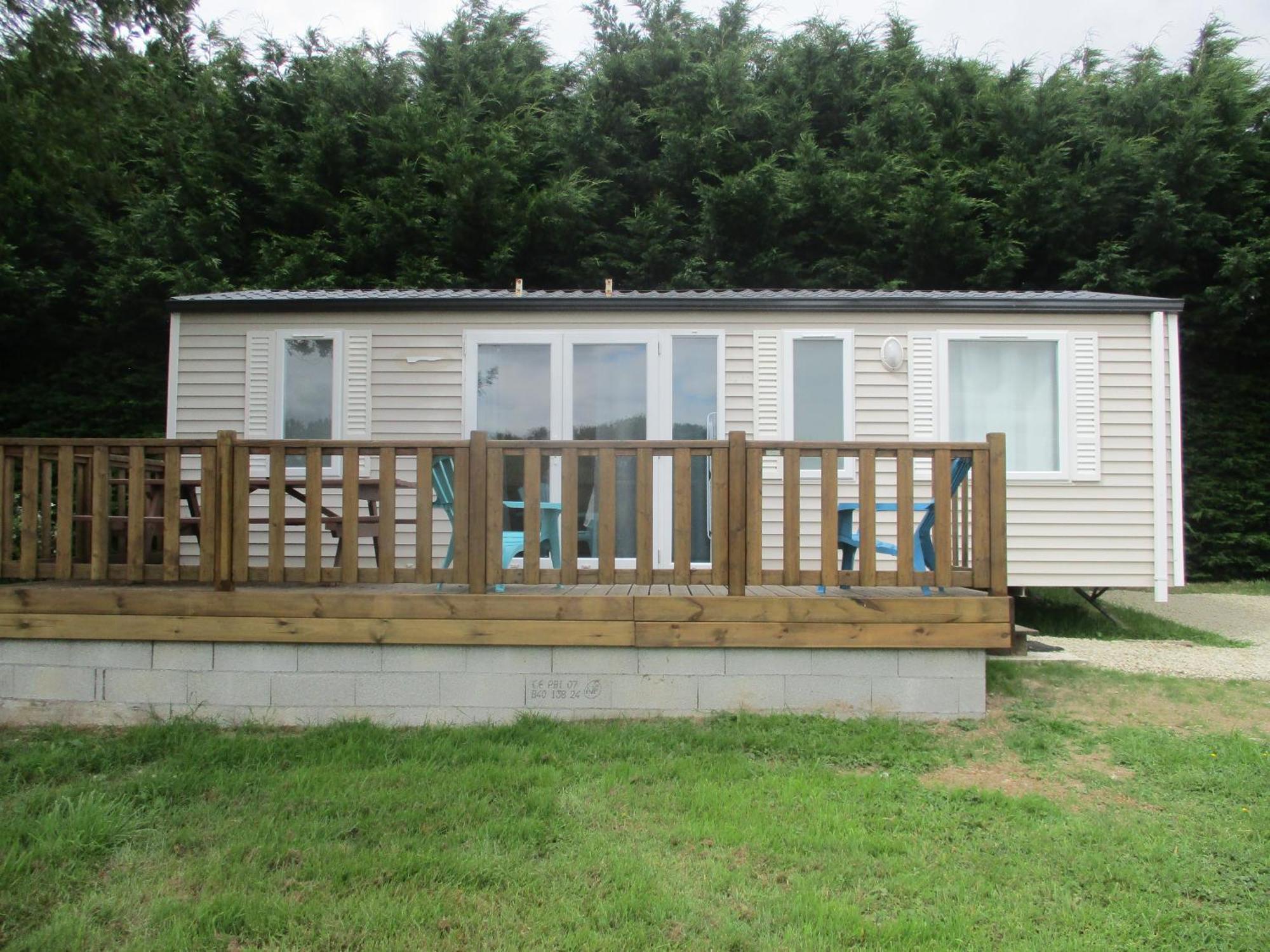 Les Mobile Home De Kerroyal Garlan Eksteriør billede